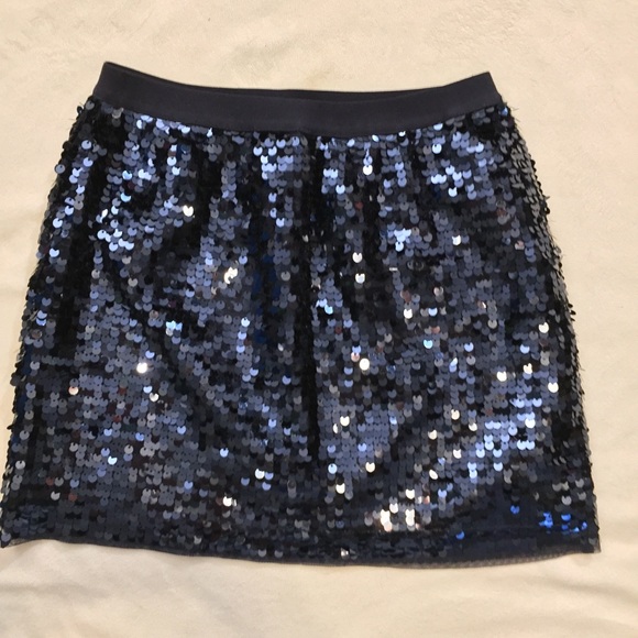 The Children’s Place Navy sequins skirt - Picture 6 of 6